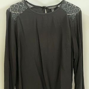 Banana republic black dress shirt